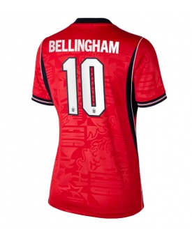 Billige Fotballdrakt England Jude Bellingham #10 Replika Bortedrakt Dame VM 2026 Kortermet Billige Fotballdrakt England Jude Bellingham #10 Replika Bortedrakt Dame VM 2026 Kortermet